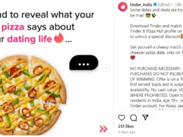 Love at First Slice! Pizza Hut and Tinder Team Up for a Special Valentine’s Month Treat