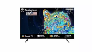 Westinghouse TVs - WH50GTX30: Upgrade your mom's viewing experience with a Westinghouse 126 cm (50 inches) Quantum Series 4K Ultra HD LED Google TV. With stunning picture quality and smart TV features, she can enjoy her favorite shows and movies in style.
